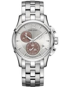 Hamilton | Hamilton Jazzmaster Chrono Quartz Silver Dial Stainless Steel Men's Watch H32612151商品图片,8.4折