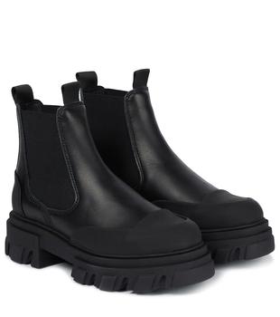 推荐Low-rise leather Chelsea boots商品