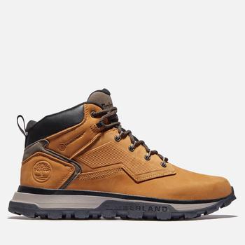 推荐Timberland Men's Treeline Mid Waterproof Leather Hiking Boots - Wheat商品