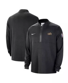 NIKE | Men's Black Cleveland Cavaliers 2024/25 Courtside Performance Half-Zip Top,商家Macy's,价格¥551