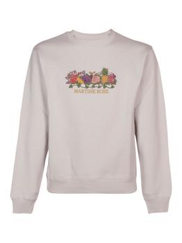 推荐Martine Rose Logo Embroidered Crewneck Sweater商品