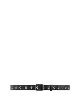 商品Ganni | Women's Eyelet Leather Belt,商家Bloomingdale's,价格¥704图片