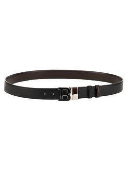 Bally | Bally Logo Plaque Buckle Belt商品图片,7折