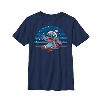 Disney | Boy's Lilo & Stitch Catching Snow  Child T-Shirt商品图片,独家减免邮费