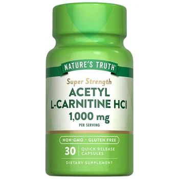 Nature's Truth | Acetyl L-Carnitine HCL Capsules,商家Walgreens,价格¥110
