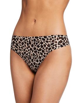 推荐Soft Stretch Leopard Print Thong商品