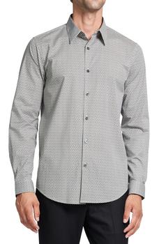 product Irving Mini Scale Print Button Up Shirt image
