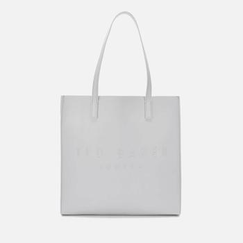 推荐Ted Baker Women's Soocon Crosshatch Large Icon Bag - LT-Grey商品