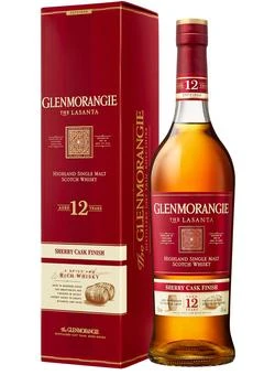 Glenmorangie | The Lasanta 12 Year Old Sherry Cask Finish Single Malt Scotch Whisky,商家Harvey Nichols,价格¥491
