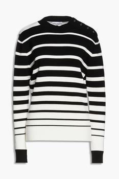 Paco Rabanne是什么牌子, Paco Rabanne | Striped wool sweater商品图片 2.9折