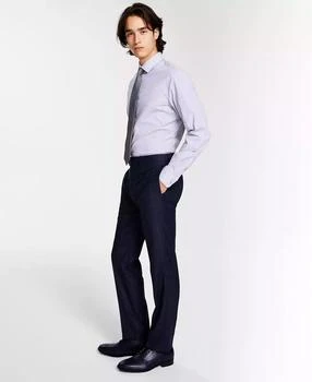 Calvin Klein | Men's Slim-Fit Wool-Blend Stretch Suit Pants,商家Macy's,价格¥684