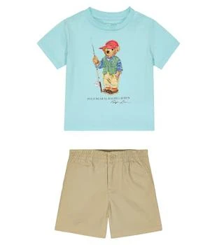 推荐Baby cotton T-shirt and shorts set商品