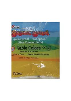 商品Scenic Sand | Activa 1 lb. Bag of Colored Sand - Bright Yellow,商家Belk,价格¥146图片