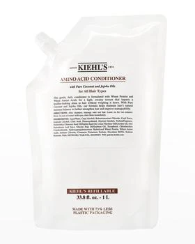 Kiehl's | 33.8 oz. (1L) Amino Acid Conditioner Refill Pouch 