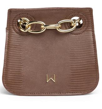 推荐We Are Original Vegan Leather Flap Shoulder Bag商品