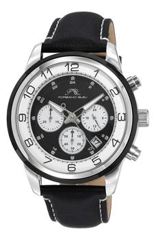 Men's Arthur Chronograph Leather Strap Watch, 44mm,价格$196.45