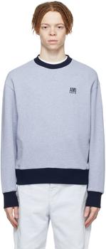 了解ami, AMI | Blue Paris Sweatshirt商品图片 3.4折, 满2件减$5, 满减