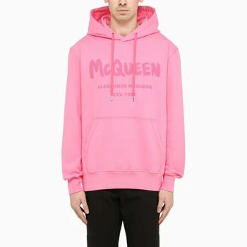 推荐Alexander McQueen hooded sweatshirt with logo商品