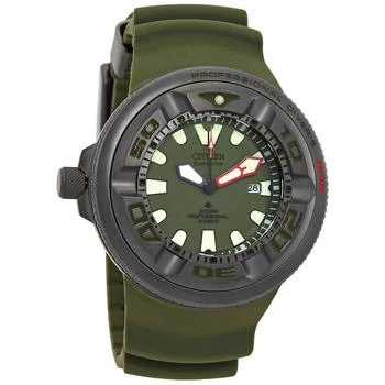 Citizen | Promaster Marine Eco-Drive Green Dial Men's Watch BJ8057-17X,商家Jomashop,价格¥2999