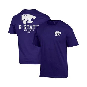 CHAMPION | Men's Purple Kansas State Wildcats Stack 2-Hit T-shirt 