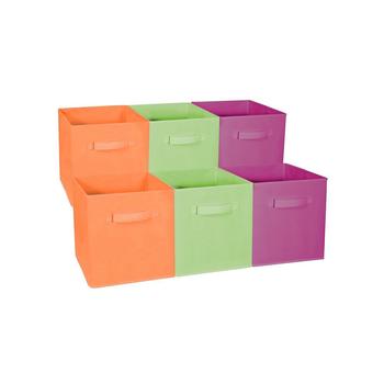 商品Foldable Storage Cube Basket Bin, Set of 6图片