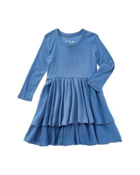 Chaser | Chaser Baby Rib Tiered Peplum Dress,商家Premium Outlets,价格¥164