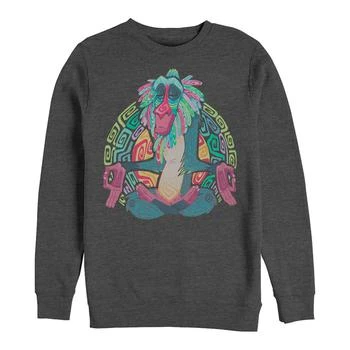 Disney | Disney Men's Lion King Geometric Rafiki, Crewneck Fleece 