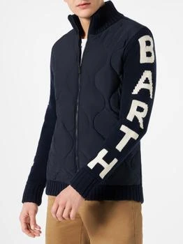 Mc2 Saint Barth | Man Blue Padded Jacket,商家Italist,价格¥3118