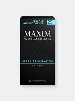 商品MAXIM | Maxim Ultra Stimulation Condoms 12PK,商家Verishop,价格¥83图片