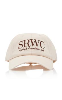 Sporty & Rich | Sporty & Rich - Women's Upper East Side Cotton Baseball Hat - Neutral - OS - Moda Operandi商品图片,5折