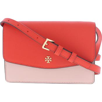 Tory Burch | Tory Burch Womens Emerson Leather Shoulder Clutch Handbag商品图片,5.5折, 独家减免邮费