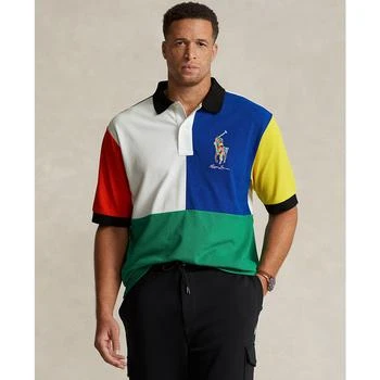 推荐Men's Big & Tall Colorblocked Polo Shirt商品