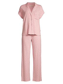 商品UGG | Aimee 2-Piece Printed Jersey Pajama Set,商家Saks Fifth Avenue,价格¥637图片