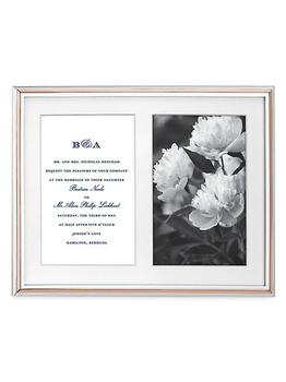 kate spade图片, Kate Spade | Rosy Glow Double Invitation Frame商品图片 