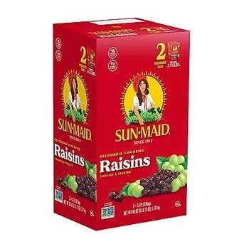 Sun-Maid | Sun-Maid California Sun-Dried Raisins (30 oz., 2 ct.),商家Sam's Club,价格¥80