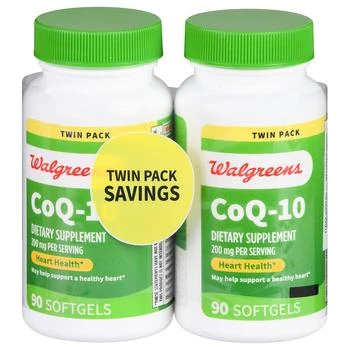 Walgreens | CoQ-10 200 mg Softgels (90 days),商家Walgreens,价格¥525