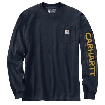 Carhartt | Loose Fit Heavyweight Long Sleeve Pocket Dog Graphic T-Shirt 