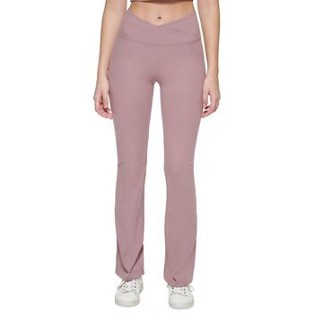 Calvin Klein | Women's Crossover Waist Flare Leggings商品图片,7折