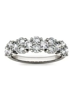 Charles & Colvard | Colvard 1.2 Ct. T.w. Moissanite Stackable Band In 14K White Gold,商家Belk,价格¥5476