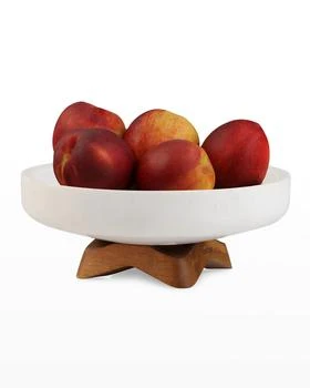 Nambe | Chevron Fruit Bowl,商家Neiman Marcus,价格¥1774
