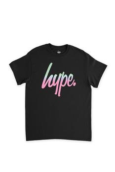 HYPE KIDS | HYPE KIDS PINK TO MINT SCRIPT T-SHIRT - BLACK FRIDAY KIDS商品图片,7.4折