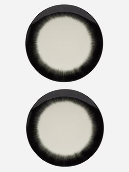 商品Serax | X Ann Demeulemeester set of two porcelain plates,商家MATCHESFASHION,价格¥1368图片