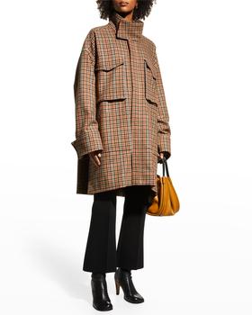 A.L.C., A.L.C. | Micah Oversized Houndstooth Coat商品图片 