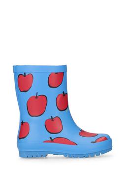 商品Stella McCartney | Apple Print Rubber Rain Boots,商家LUISAVIAROMA,价格¥289图片