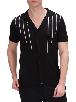 RON TOMSON, RON TOMSON | Striped Knit Shirt商品图片 4.4折