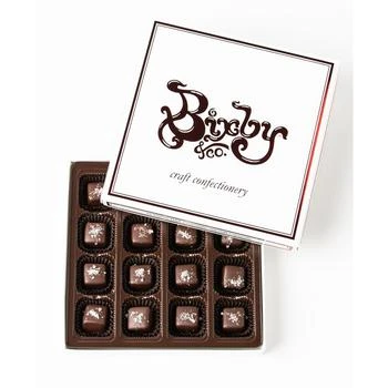 Bixby Chocolate | Dark Chocolate Sea Salted Caramels Gift Box, 16 Piece,商家Macy's,价格¥158