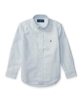 Ralph Lauren | Boy's Cotton Oxford Stripe Sport Shirt, Size 4-7商品图片,