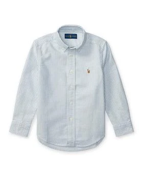 Ralph Lauren | Boy's Cotton Oxford Stripe Sport Shirt, Size 2-7 