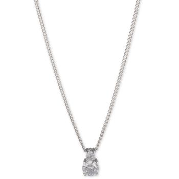 商品Givenchy | Silk Crystal Pendant Necklace,商家Macy's,价格¥253图片