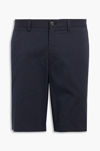 Theory | Striped cotton-blend jacquard shorts商品图片,3.4折